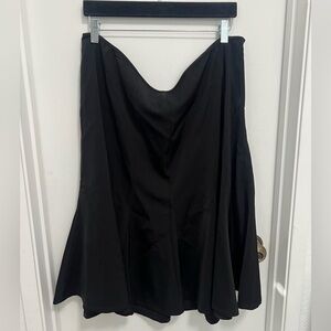 Lane Bryant Women Black Skirt